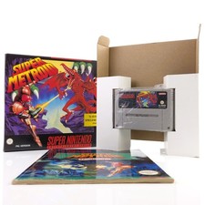 Super Nintendo Spiel : Super Metroid - SNES Big Box OVP / PAL dt. NOE