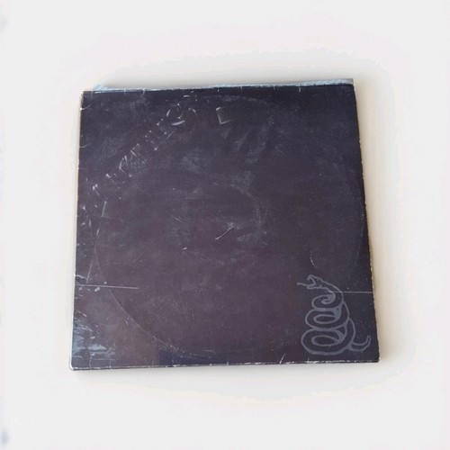 Metallica vinyl black - 12",