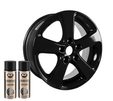 2x K2 Color Flex SCHWARZ GLANZ