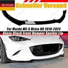 Frontspoiler Spoilerlippe Schwarz Glanz Für Mazda MX-5 Miata ND 2016+