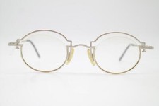 Vintage Brille YABI-Spirit MORGAN 824 Silber Oval Brillengestell eyeglasses