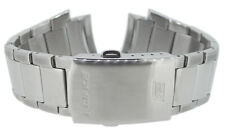 Casio Edifice > Uhrenarmband Edelstahl silbern > EFA-128D-7AV  EFA-128