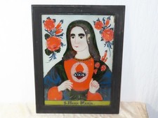 Hinterglasbild wohl 19 Jhd