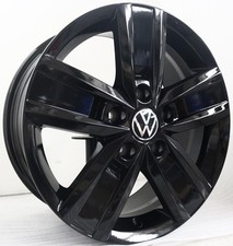 Original VW T5 T6 17 Zoll Devonport Felgen Satz 7E0601025AA 7x17 ET55 black