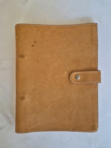 Vintage leder notizbuch - a5,