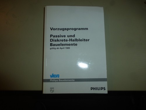 Valvo philips passive - passive, und