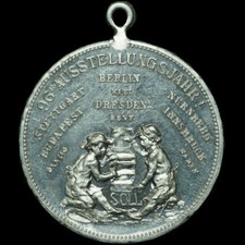 Dresden medaille - dresden:, (1896)