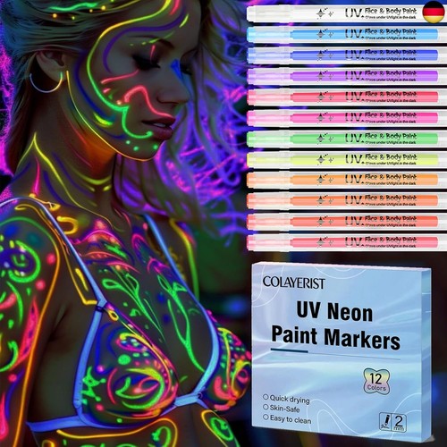 Schwarzlicht farbe stifte - farbe,
