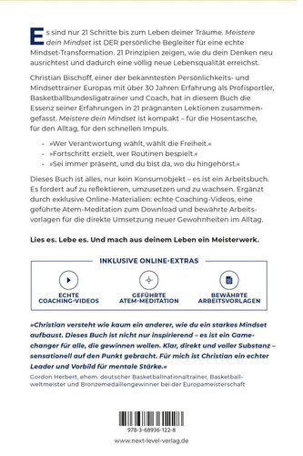 Meistere dein mindset - meistere,