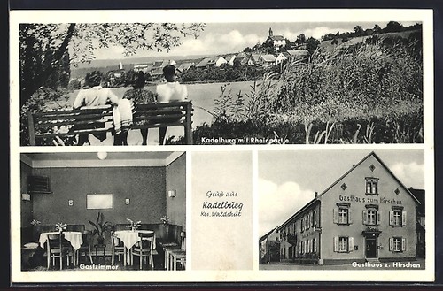 Ansichtskarte kadelburg krs - ansichtskarte, /krs