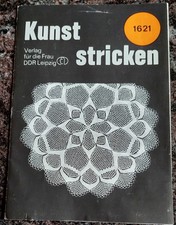 Kunststricken 10  Decken Best.-Nr. 1621 - DDR Verlag für die Frau