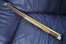 Adam Billard Queue Korkgriff gebraucht ohne Logo, reparierte Spitze, 58 CCA