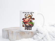Kuh Tasse Lustig Nicht Mein Mist Spruch Büro Landwirt Geschenk 330ml 4 Farben