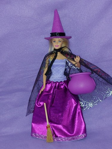 Barbie hexe kleid halloween - barbie,