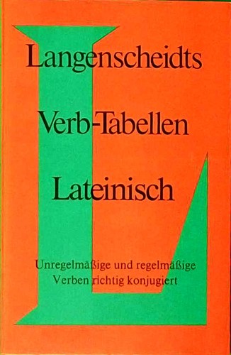 Langenscheidt verb tabellen - langenscheidt, verb-tabellen