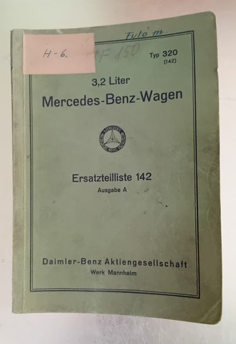 Mercedes benz ersatzteilliste - mercedes-benz,