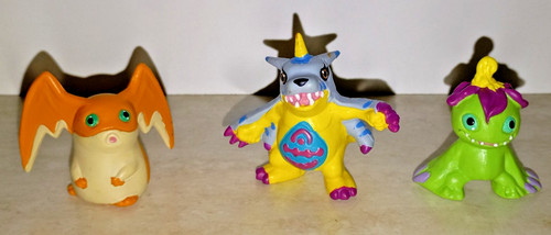 Digimon figur gabumon - figur,