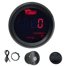 2" 52mm Red Digital LED Elec