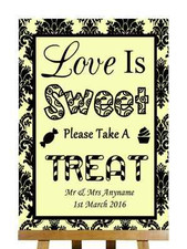 Gelb Schwarz Love Is Sweet