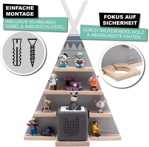 Tonie regal tipi zelt - zelt, toni-box