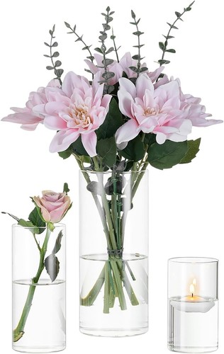 3er glasvasen set - glasvasen,