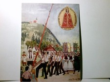 Holzkirchner Kerzenwallfahrt zum Bogenberg seit über 450 Jahren. Bogen / Donau. 