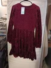 Velour Red Dress Size Large