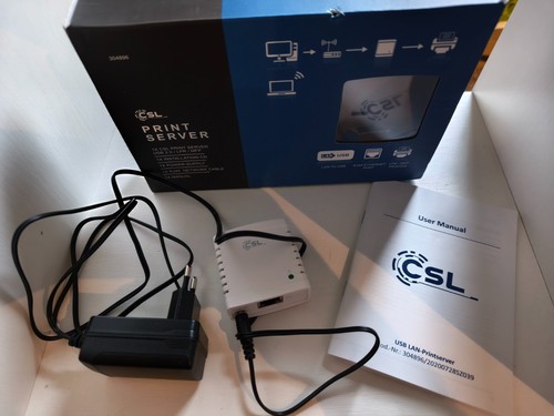Csl usb lan - usb/lan, printserver