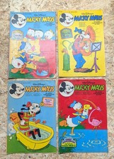Micky Maus Hefte 4 Stück 1978