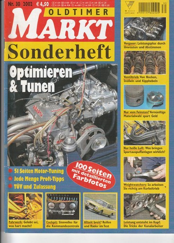 Oldtimermarkt sonderheft - oldtimermarkt,