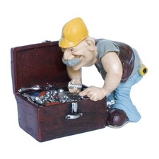 Berufsfigur Bauarbeiter