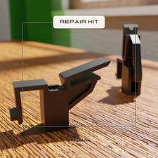 Pair of Hinges for Thorens