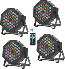 1/2/3/4Stk 36LED Par Strahler RGB Scheinwerfer DMX Bühnenlicht DJ Partylicht Bar