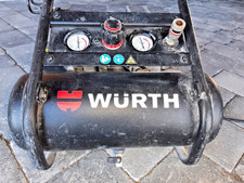 Kompressor Würth tragbar 8 Liter ölfrei 9 bar silent Nageln (ähnl. PREBENA) 
