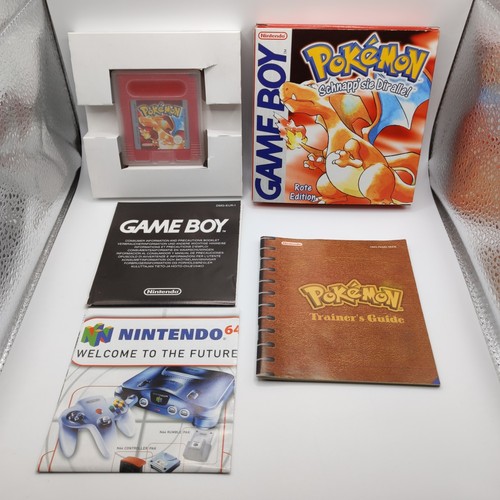 Pokémon rote edition first - edition,