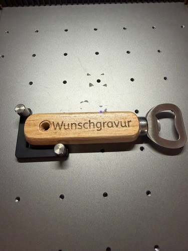 Flaschenöffner holz gravur - flaschenöffner,