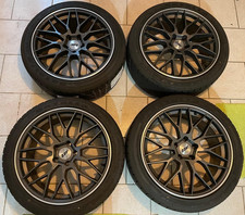 4x Alu Winterkomplettrad für FORD Mustang (LAE, 2015-2018, 5.0 Ti-VCT) Gunmetal