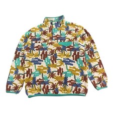 Patagonia Synchilla Snap-T Fleece Pullover Herren L Retro Print Limitiert 2022