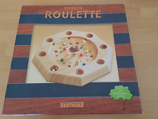 Gesellschaftsspiel Tiroler Roulette Echtholz Neuwertig komplett