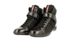PRADA Leder High-Top Sneaker