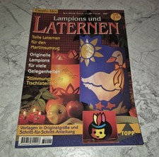 Creativ-Idee Lampions und Laternen Heft + Vorlagenbogen Sankt Martin Herbst Deko