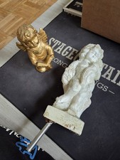 2 Engel Figuren Gartendeko DEKO 