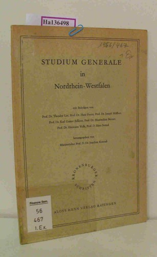 Studium generale - generale, in