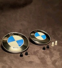 BMW Emblem Set Blau Weiß 82