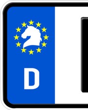 2x Aufkleber Pferd Horse