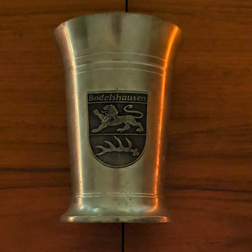 Zinnbecher bodelshausen mit - bodelshausen,