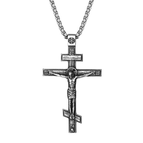 Orthodoxe kreuz halskette für - orthodoxe,