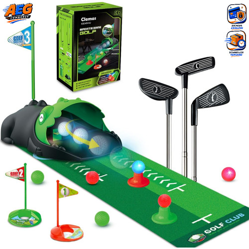Minigolf set 16pcs indoor - minigolf,