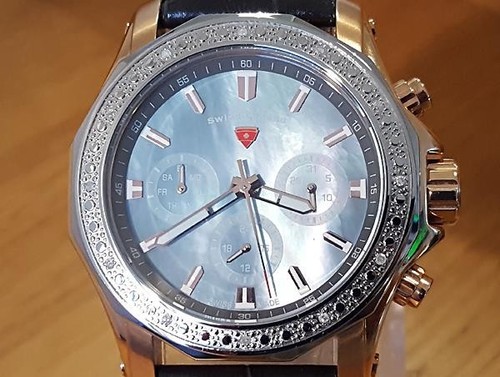 Herrenuhr roségold swiss - herrenuhr,