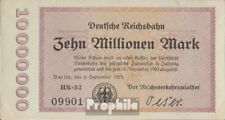 Banknoten Berlin 1923 Pick-Nr: S1014 Inflationsgeld der Deutschen Reichsbahn Ber